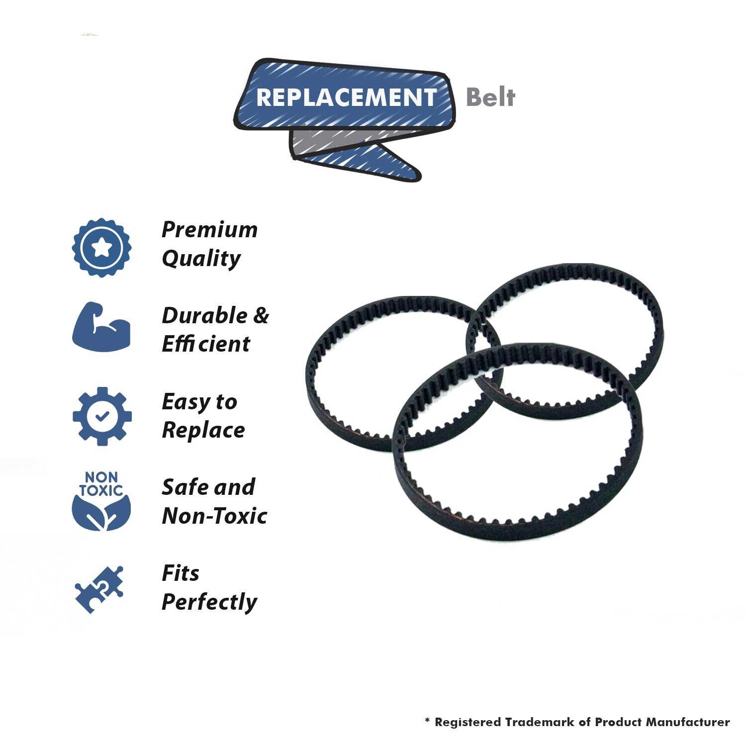 Fits For Bissell Proheat, Powersteamer, Powerbrush & Powerlifter 3PK