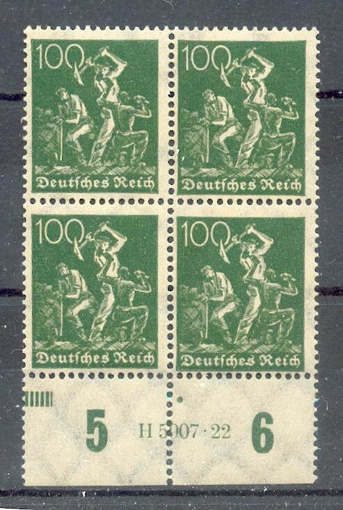 Dr-Infla 187b Han Color** Mnh Mint Never Hinged Bpp (G6983