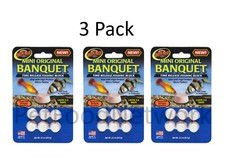 Zoo Med Mini Original Banquet Fish Feeding Block, 0.3 oz 3 Pack 