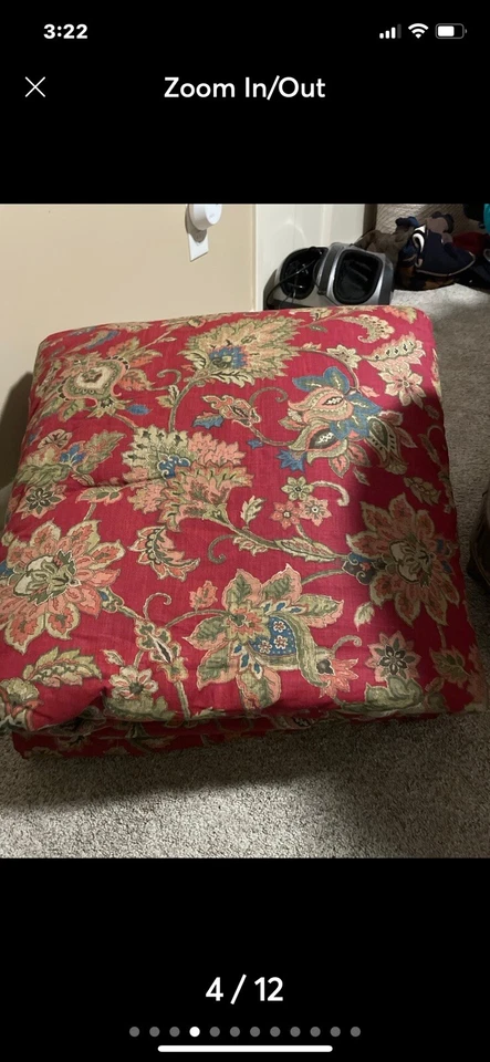 Juego completo de edredón y par de fundas Chaps Ralph Lauren Annabell, euro, cenefa Foto 4 de 4