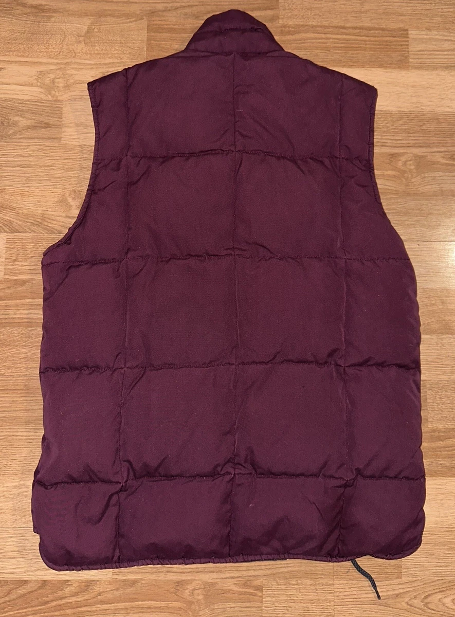 Mens purple hot sale puffer vest