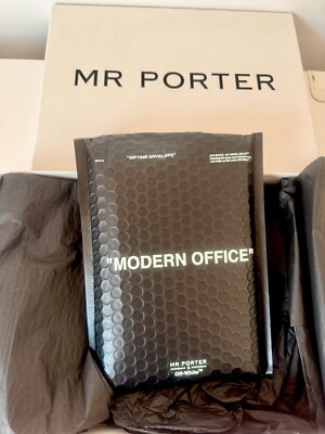 Off White X Mr Porter Capsule Collection Virgil Abloh Stationary Gift Set  RARE UK