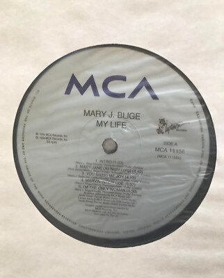 Mary J. Blige / My Life 1994 UK Original 2LP MCA Records MCA
