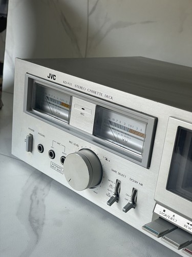JVC KD-A11J Dolby Stereo Cassette Deck Vintage Turn On And Work! - 第 4/15 張圖片