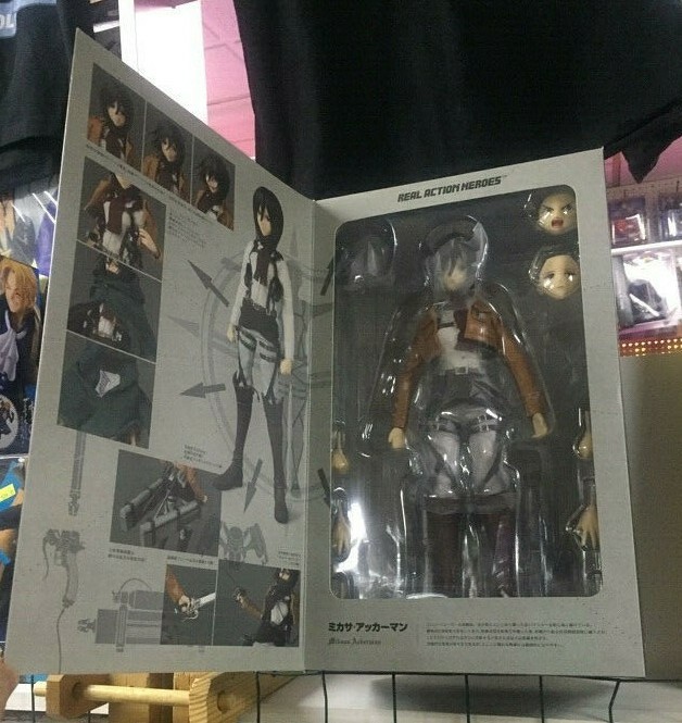 Medicom Attack on Titan Mikasa Ackerman Real Hero Action RAH