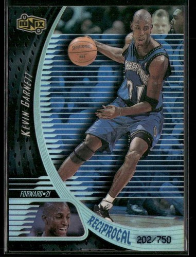 Kevin Garnett #R38 1998 Upper Deck Ionix Reciprocal card