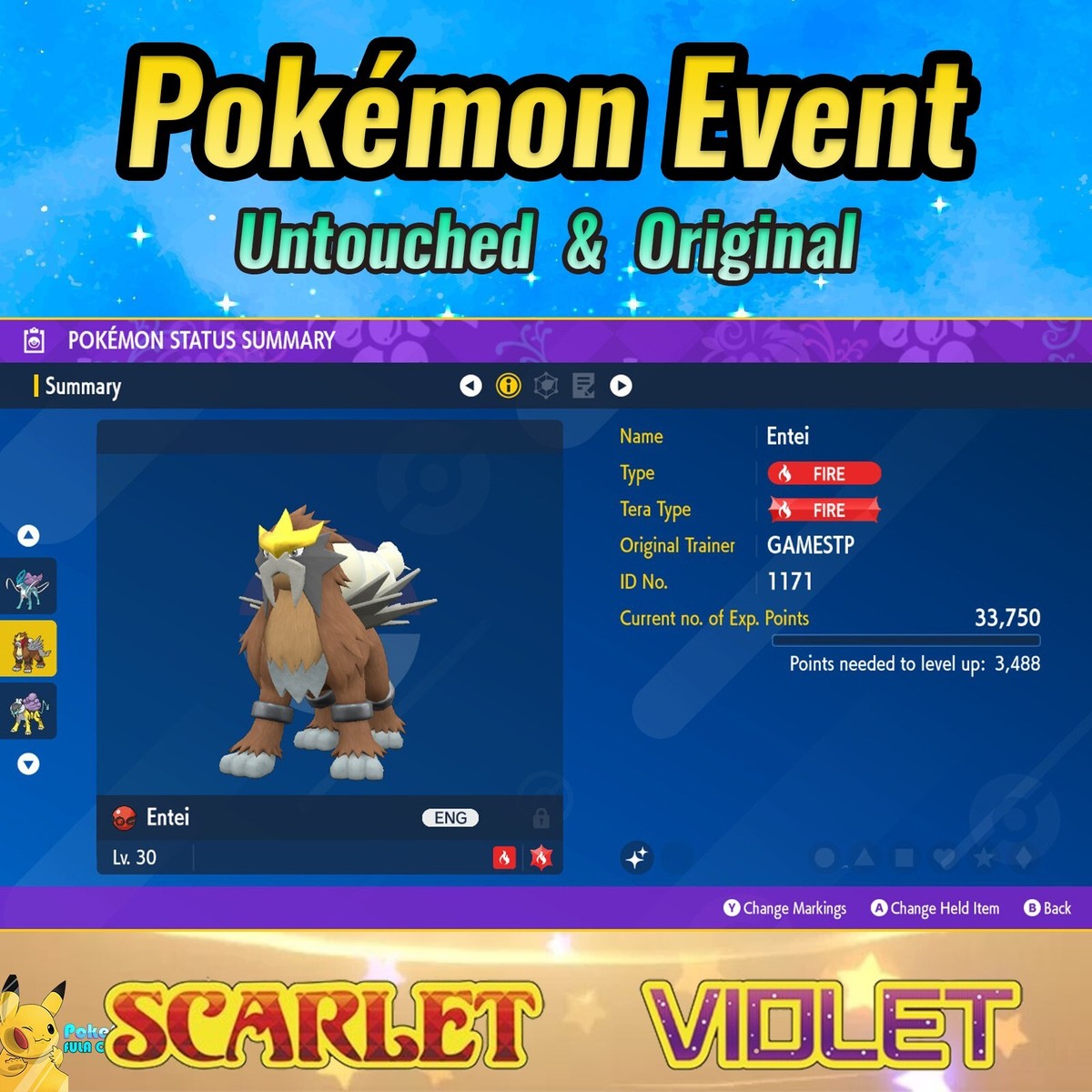 Emteij Shiny Entei Cardmarket