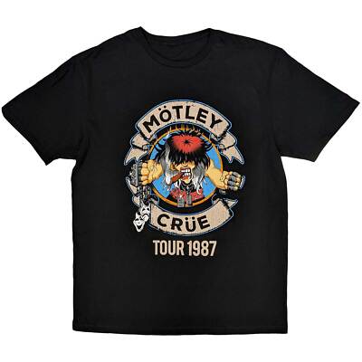Mötley Crüe Girls Girls Tour '87 Official Merchandise T-Shirt M/L/XL New