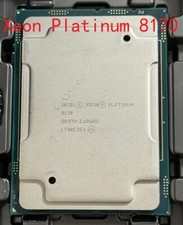 Intel Xeon Platinum 8170 LGA3647 SR37H 2.1GHz 26Cores 165W CPU processors