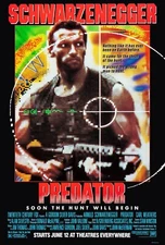 1987 Predator Movie Poster 11X17 Arnold Schwarzenegger Dutch Carl Weathers 🍿