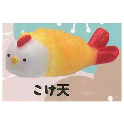 Yell Animal Ebiten Sushi 6 - Koketen Squishy Gacha Figure  USA Ship Seller