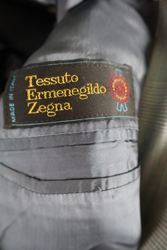 Veste homme Ermenegildo Zegna taille 54 veste homme made in Italy décontractée vintage - Photo 8 sur 8