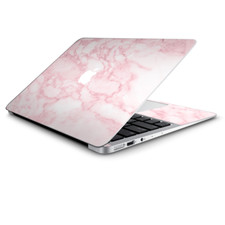 Skin Wrap for Macbook Air 11 Inch, Rose Pink Marble Pattern