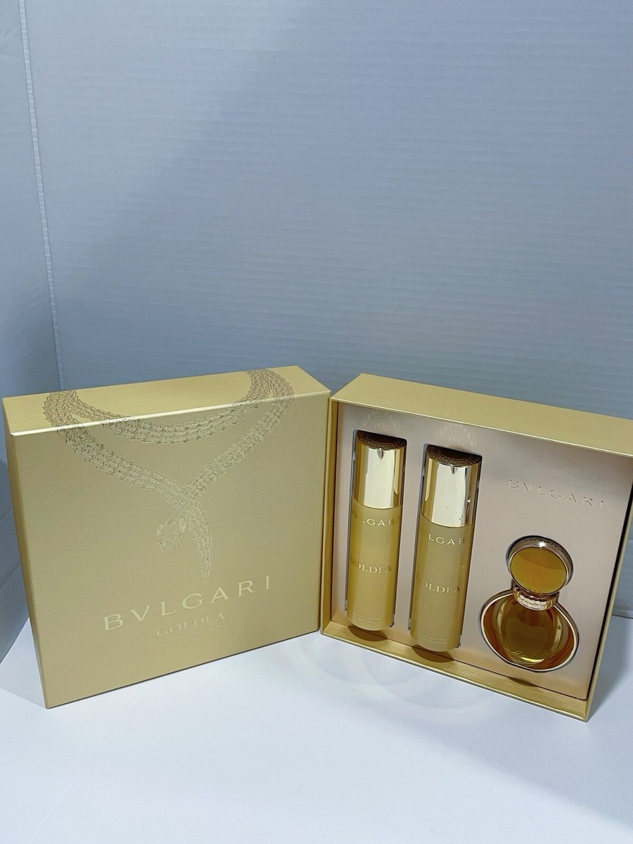 Bvlgari Goldea 3PC Set oz/50 ml Eau De Parfum Spray For Women