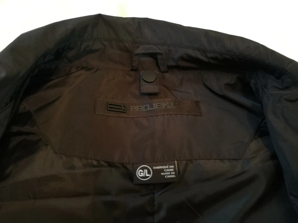 Projek Raw 135558TK Water Resistant coat Jacket Black Size Large - Image 4 of 4