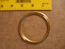 2 1/2" Solid Brass O Rings SCA (Pack Of 5)