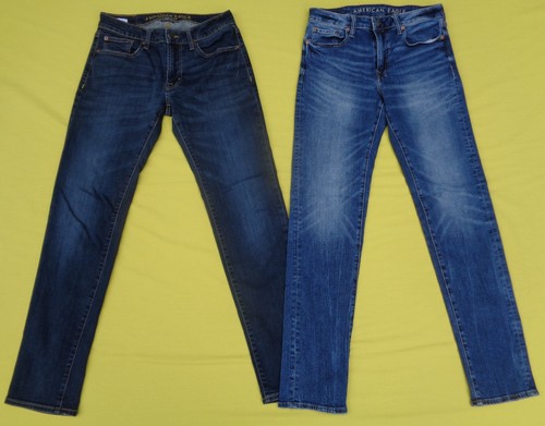 2 Pair Mens American Eagle 30 x 34 Slim 