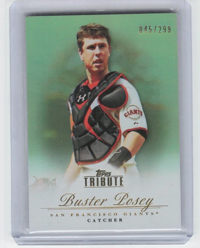2012 Topps Tribute #61 Buster Posey Bronze #/299
