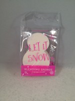 Simple Pleasures Let It Snow Makeup Blending Sponges Snowman Shaped 2-pack White Simple Pleasures Let It Snow Makeup Blending Sponges Snowman Shaped 2-pack White