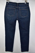 Duluth Trading Flex Daily Denim Slim Leg Jeans Womens Size 8x31 Blue Meas. 30x31