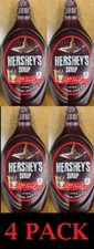 4x Hershey's Genuine Chocolate Syrup 24 Oz Bottle - FATE FREE 96 Oz - 4 PACK