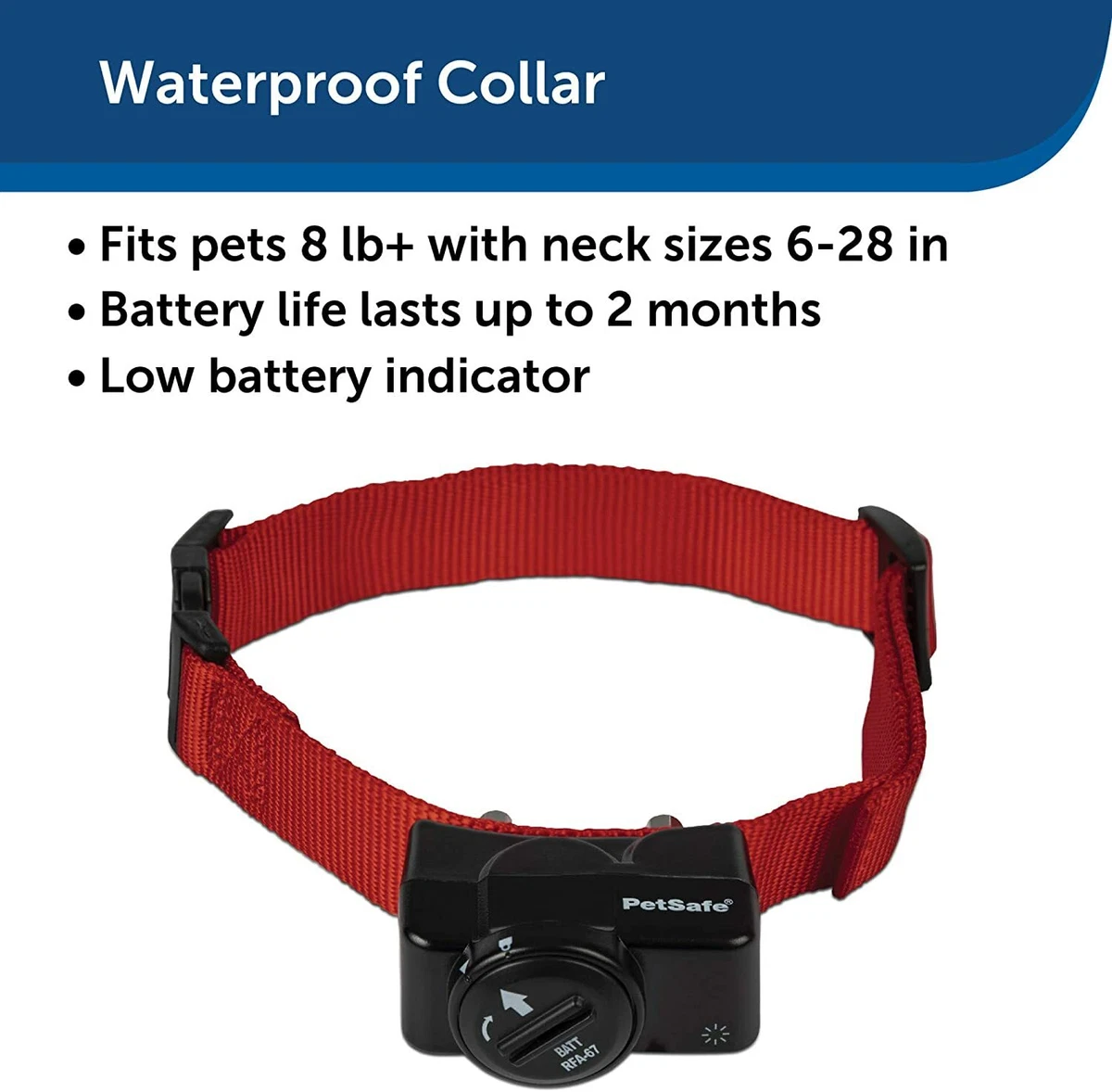 PetSafe Wireless Dog Fence Receiver PIF 275 19 Extra Shock Collar