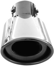 Edelstahl Auspuffblende Endrohr Chrom Für Nissan Almera Note Prairie Primera