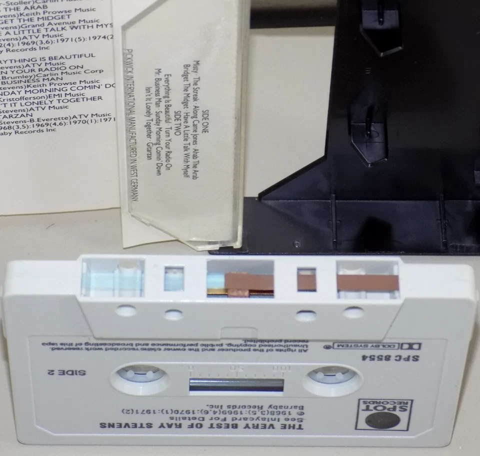 VERY BEST OF RAY STEVENS GREATEST HITS CASSETTE TAPE "NICE" - Image 3 of 3