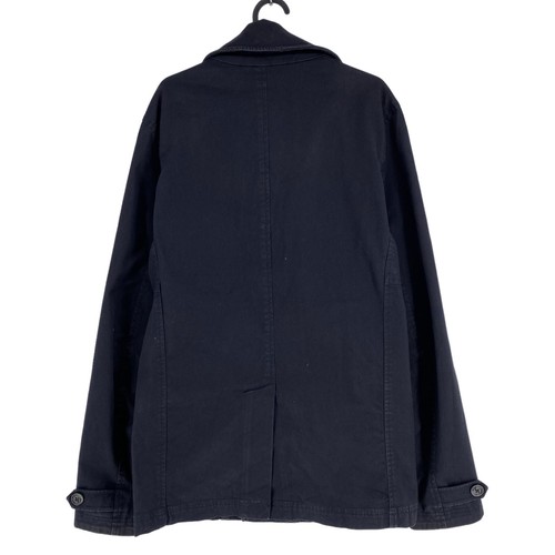 Tommy Hilfiger Marineblau Baumwollmischung Mantel Jacke Größe L - Bild 4 von 13