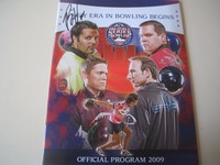 Brian Voss Pba Bowler 2009 Autographed World Series Of Bowling Program Brian Voss Pba Bowler 2009 Autographed World Series Of Bowling Program