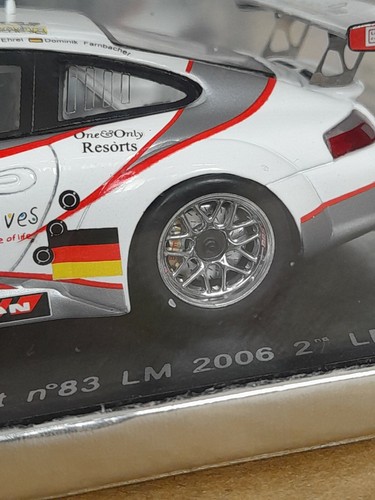 Porsche 996 GT3 RSR SEIKEL nicht MANS 2006 1/43 AUTO MODELL VON SPARK MODELLEN S0971 - Bild 5 von 9