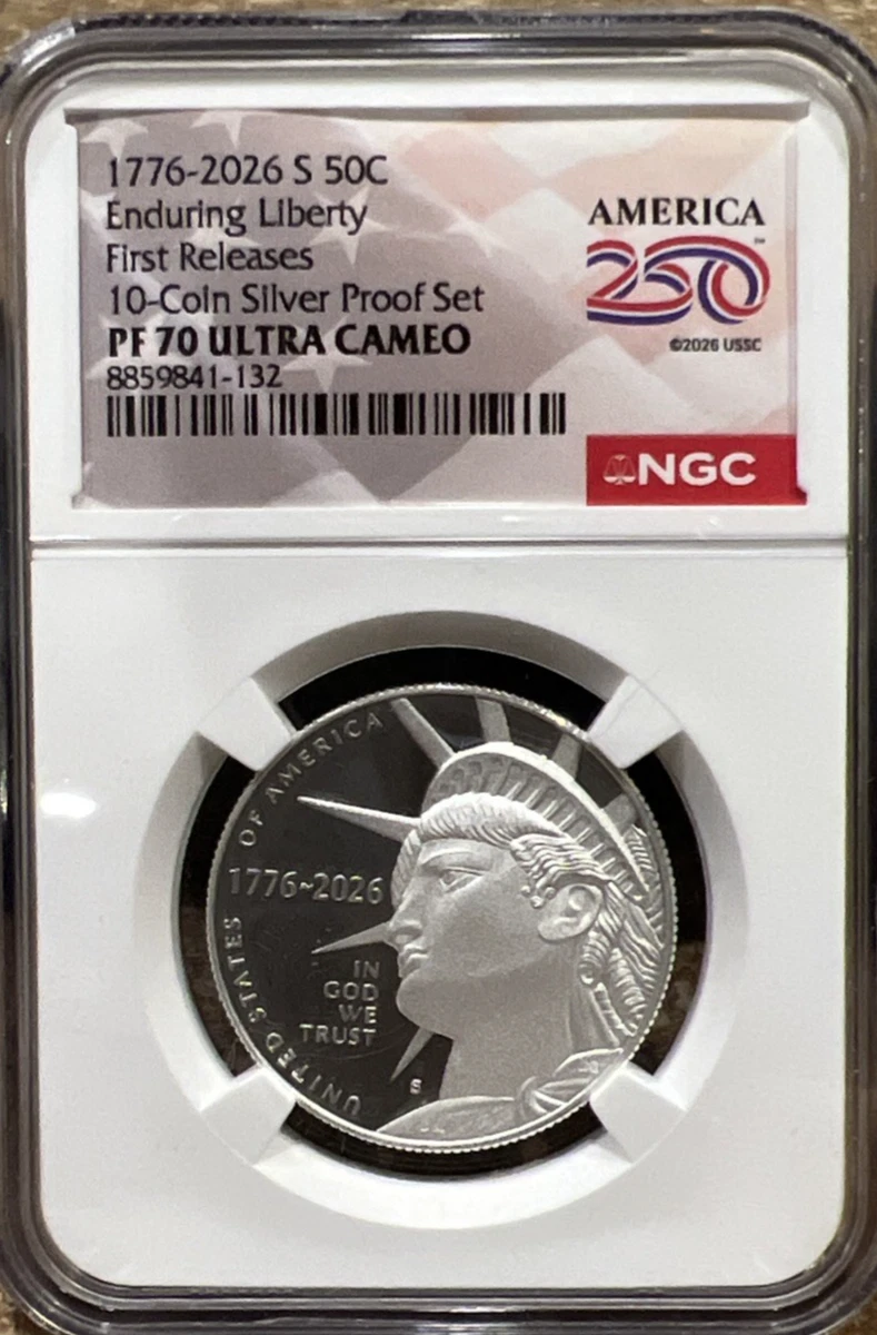 Silver NGC Grade PR 70 US Half Dollar Coins for sale | eBay