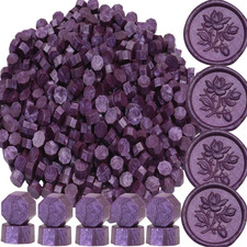 300 Pcs Wax Seal Beads, Sealing Wax Beads, Refilling Octagon Wax Sealing Beads f