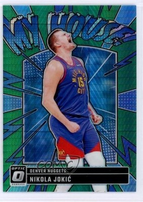 2024 Panini Donruss Optic My House Green Hyper Prizm /249 Nikola Jokic #20 2s2