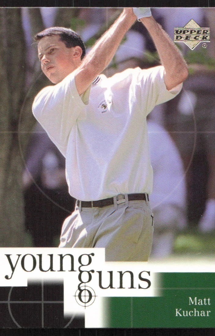 2001 Matt Kuchar 86 Upper Deck Golf LP Upper Deck Golf