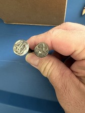 Railroad Date nails 1940 & 1952 Virginian Railway(?)