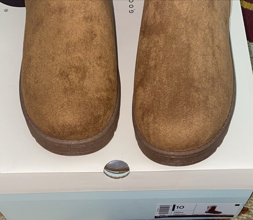SO® Abigail Damen Kunstfell Winter Brust Nuss Stiefel Größe ~ 10 - Bild 3 von 8