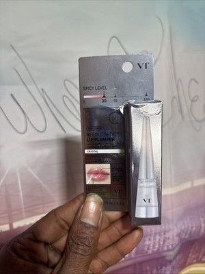 VT COSMETICS REEDLE Shot Lip Plumper CRYSTAL 4.3g, Glittery Volume Gloss