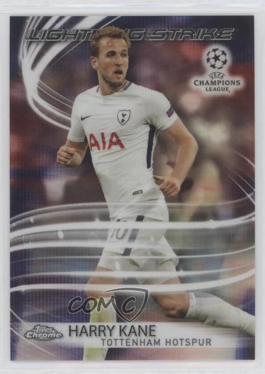 2017-18 Topps Chrome UCL Lightning Strike Harry Kane #LS-HK d9r