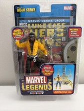 Marvel Legends Mojo BAF Series Luke Cage Action Figure w Comic 2006 Toybiz