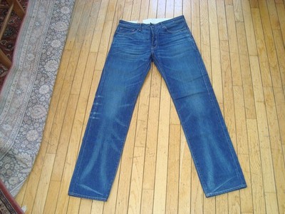 MADE & CRAFTED LEVI'S JEANS MEN'S RULER STRAIGHT SIZE 34 X 34 BNWT@$189.00