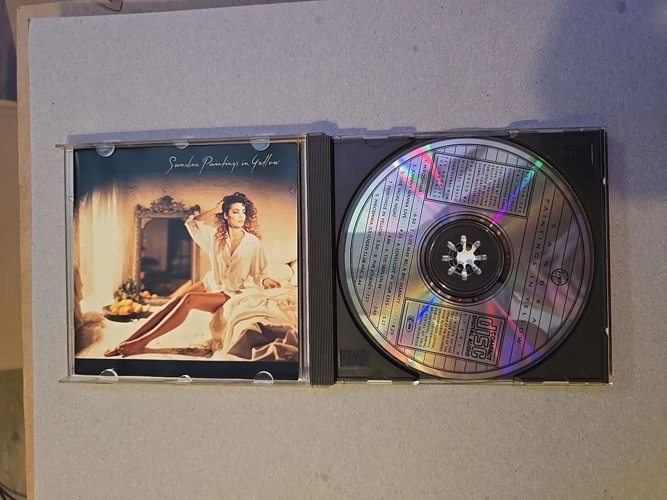 Music Musik Album CD Sandra – Paintings In Yellow Gut - Bild 3 von 3
