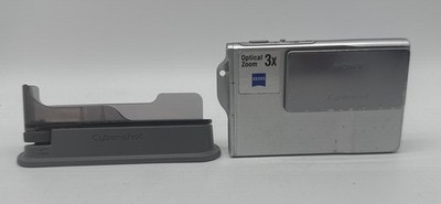 Sony Cyber-shot DSC-T7 Camera W/ 5.1MP 3X Optical Zoom Carl Zeiss Lens W/ Mount