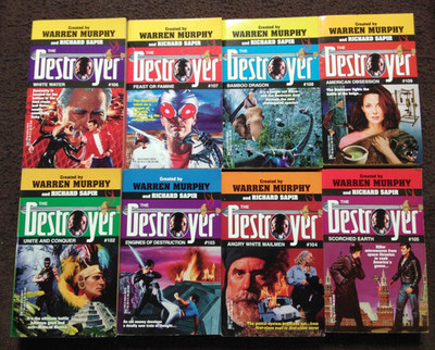 DESTROYER by WARREN MURPHY #102-109 PAPERBACK BOOK COLLECTION #1 PICK YOUR BOOK
