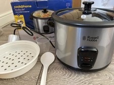 Image of Russell Hobbs Electric Rice Cooker and Steamer 700W, 1.8L