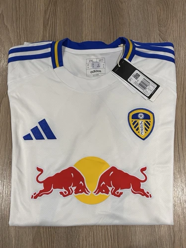 2XL 2024/25 leeds Adidas shirt. Mint condition, it's Big! Red bull, MOT, LUFC 