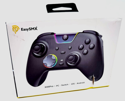 EasySMX X05 Pro Wireless Gaming Controller Black Multi-Platform