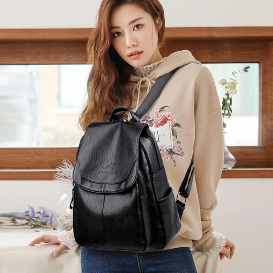 are leather backpacks comfortable ABLE Alem backpack