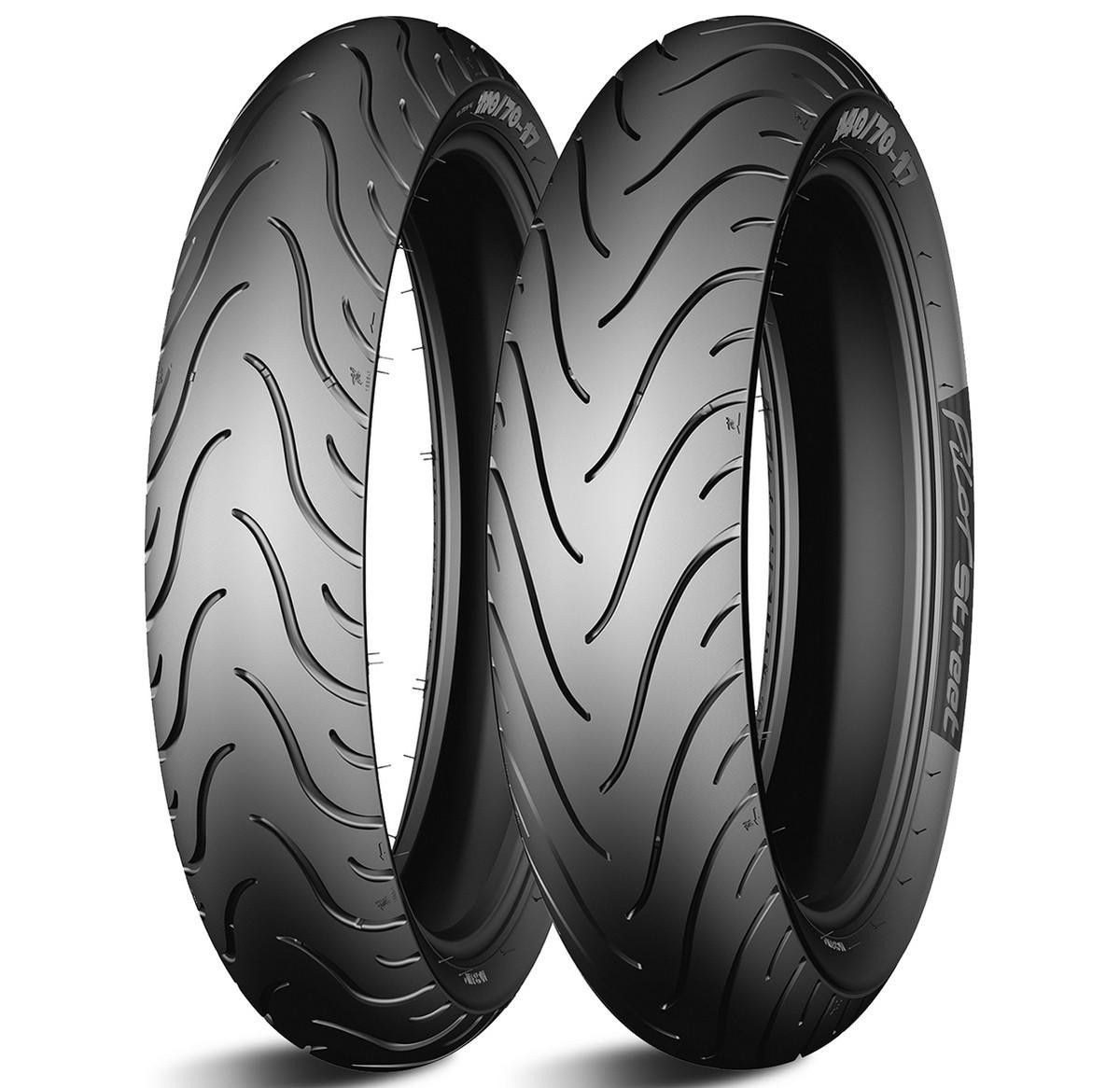 Pneu moto 110/80x17 Michelin idéal pour les trajets urbains et le commuting