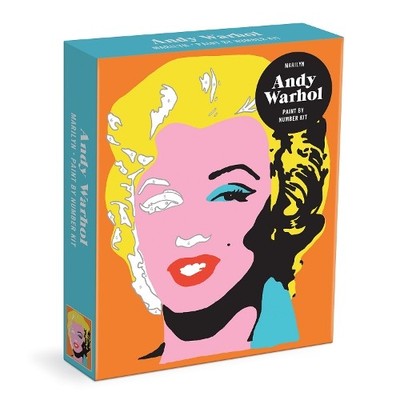 Galison Andy Warhol Marilyn Paint By Number Ki (Mixed Media Product) (US IMPORT)